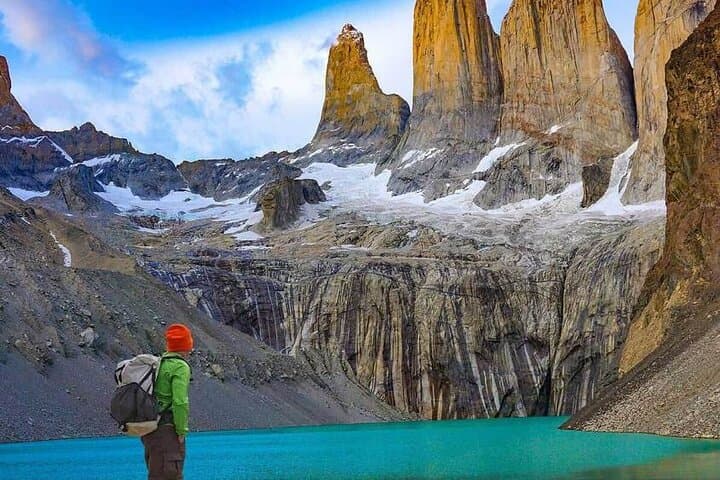 Full-Day Torres del Paine Tour from El Calafate — Sarmiento, Paine Falls & Laguna Amarga