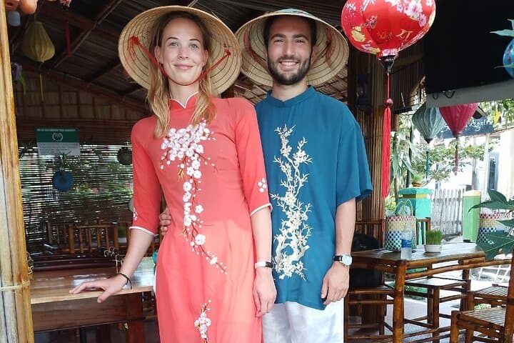 Hoi An Basket Boat Tour: Cam Thanh Water Coconut Forest and Crab Fishing photo 2