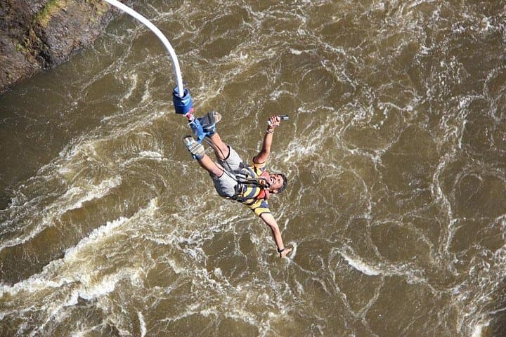 Bungee Jumping Off the Victoria Falls Bridge — 111m Adrenaline Over the Zambezi photo 3