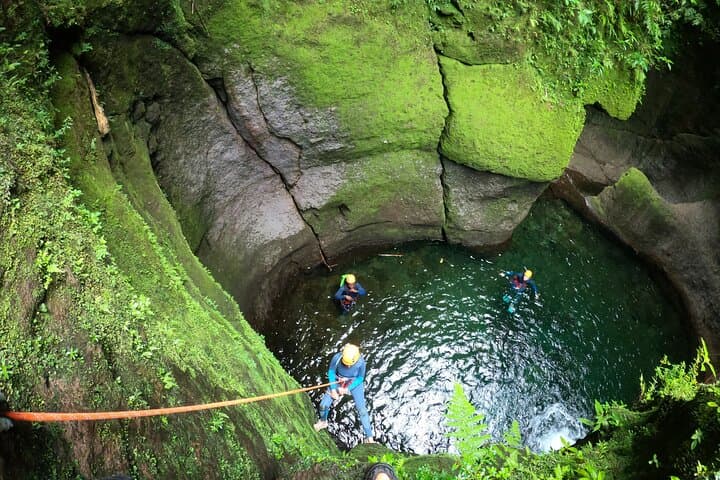 Dominica Canyoning Adventure: Gorge Descent, Waterfalls & Sulfur Springs photo 4