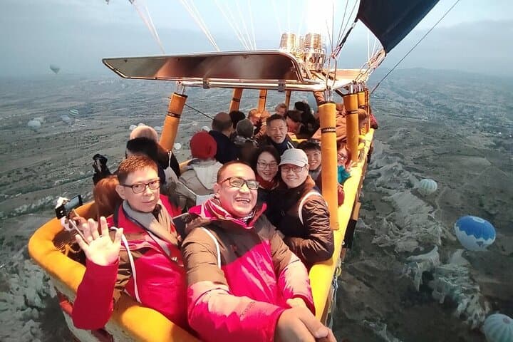 Sunrise Hot Air Balloon Over Cappadocia's Fairy Chimneys with Champagne Breakfast photo 2