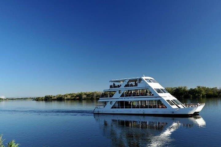 Sunset Cruise on the Zambezi: Lady Livingstone River Safari from Livingstone