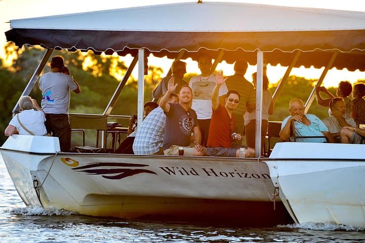 Zambezi River Sunset Cruise: Hippos, Elephants and Golden Skies at Victoria Falls photo 3