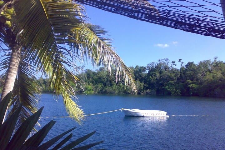 Bacalar Lagoon Kayak & Cenote Azul Day Trip from Tulum photo 6