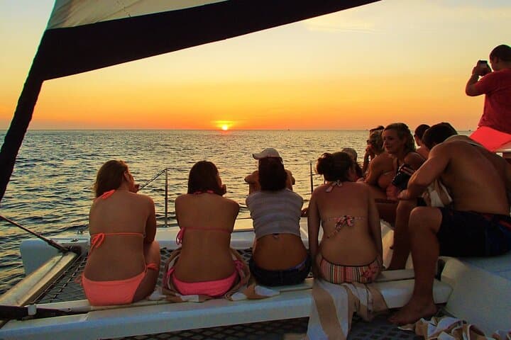 Private Sunset Catamaran Cruise in Mauritius: Sundowners, Snorkel & Dinner photo 2