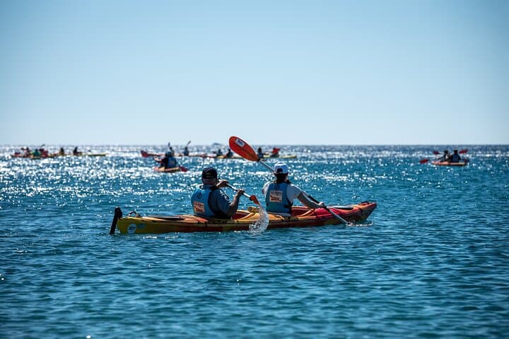 Sea Kayaking to Red Sand Beach, Rhodes — South Pirates Route Adventure photo 4