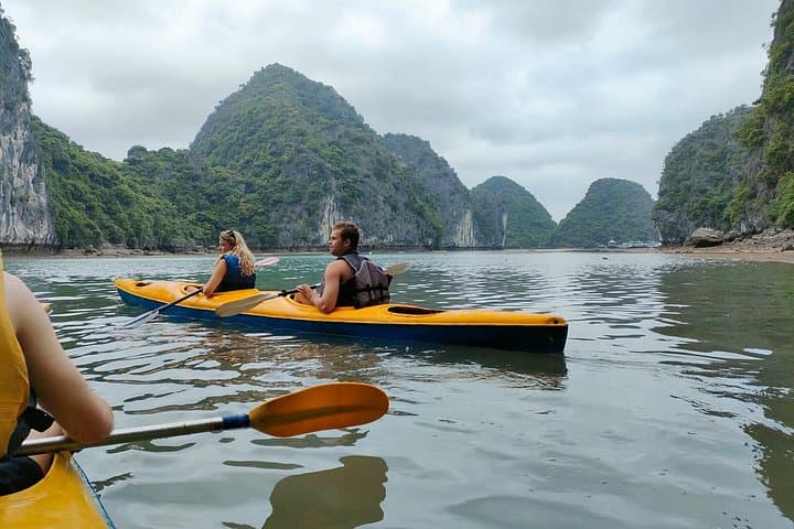Lan Ha Bay 3-Day Cat Ba Cruise: Kayaking, Cycling & Trekking to Remote Lagoons photo 2