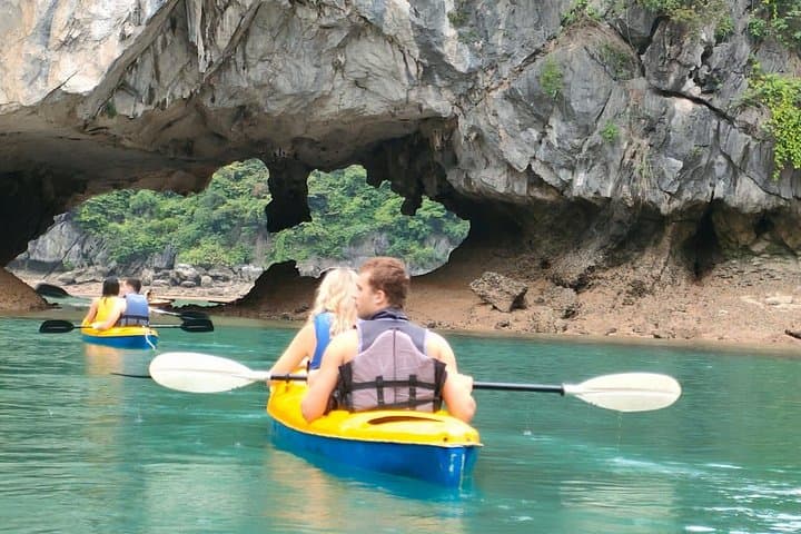 Lan Ha Bay 3-Day Cat Ba Cruise: Kayaking, Cycling & Trekking to Remote Lagoons photo 3