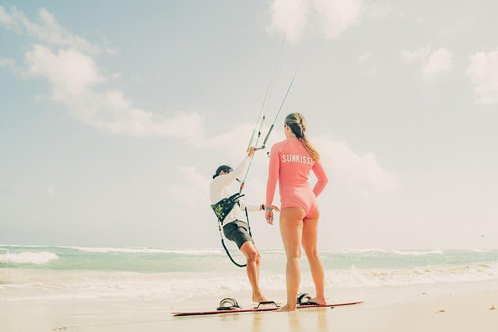 3-Hour Private Kitesurfing Lessons in Tulum with Private Beach Access photo 2