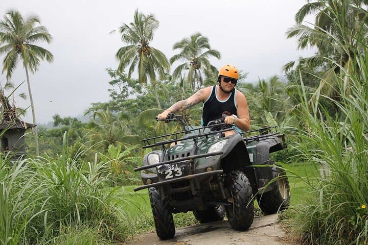 Bali Half-Day Quad Biking Through Rice Terraces with Lunch