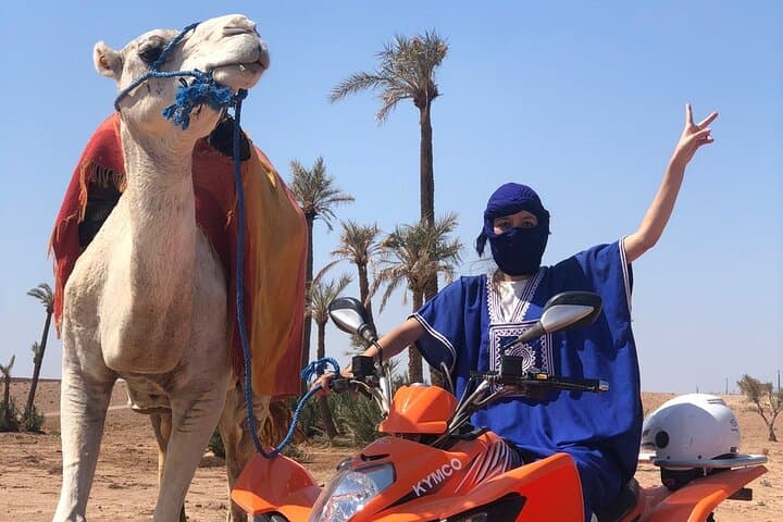 Sunset Quad and Camel Ride through Marrakech's Palm Grove photo 3