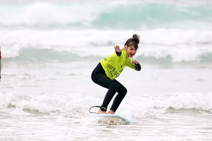 Towan Beach Surf Lessons for Kids — Newquay School Holiday Sessions (8–13)