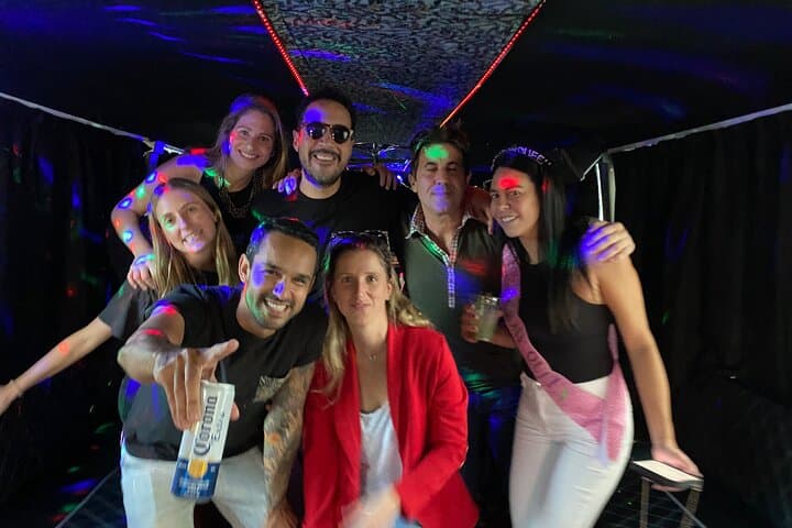 Miami Party Bus Nightlife Tour with DJ and Little Havana Club Entrance