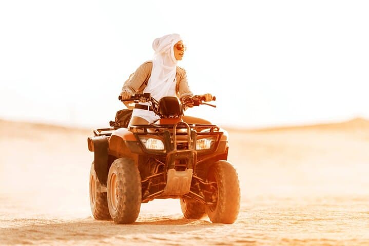Sunset Quad Safari from El Gouna and Hurghada: Desert Ride & Red Sea Views photo 5