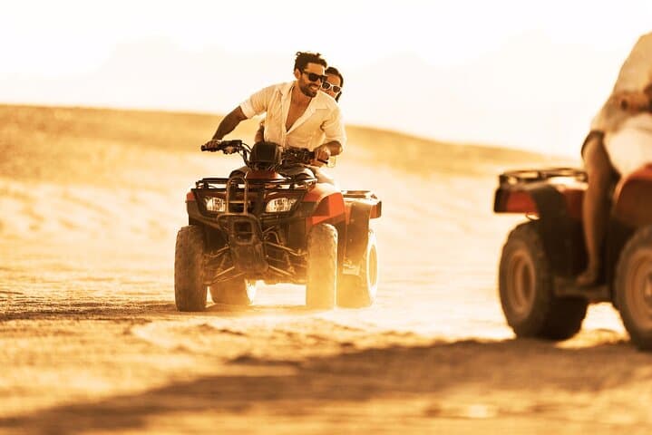 Sunset Quad Safari from El Gouna and Hurghada: Desert Ride & Red Sea Views photo 6