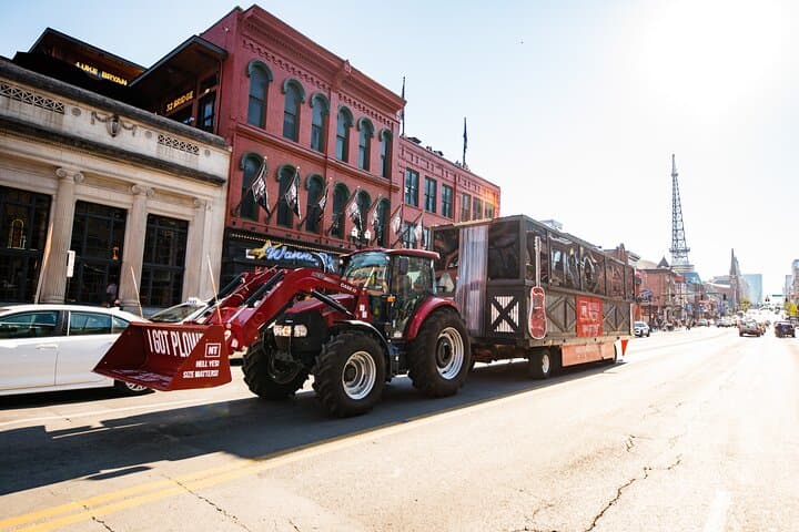Ride the Rolling Party: Private Downtown Nashville Party Tractor Tour (21+) photo 5