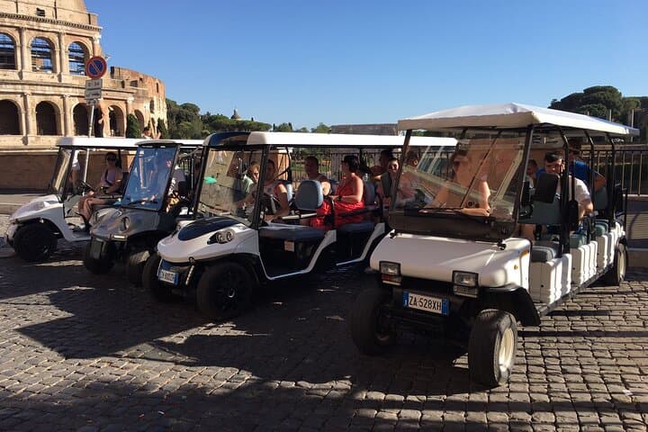 Full-Day Private Rome Golf Cart Tour — Colosseum, Vatican & Hidden Corners photo 4