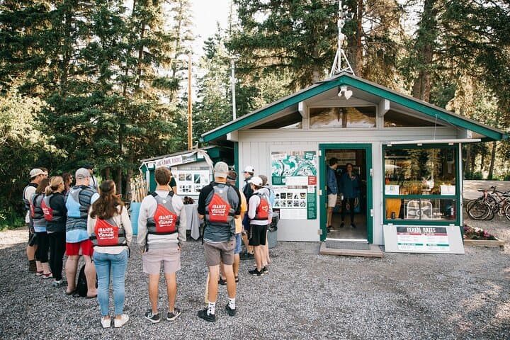 Bow River Big Canoe Tour — River Explorer in Banff National Park photo 2