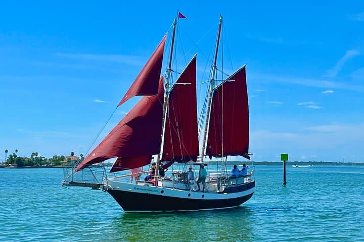 Suncoast Horizon Day Sail: Treasure Island Gulf & Dolphin Cruise