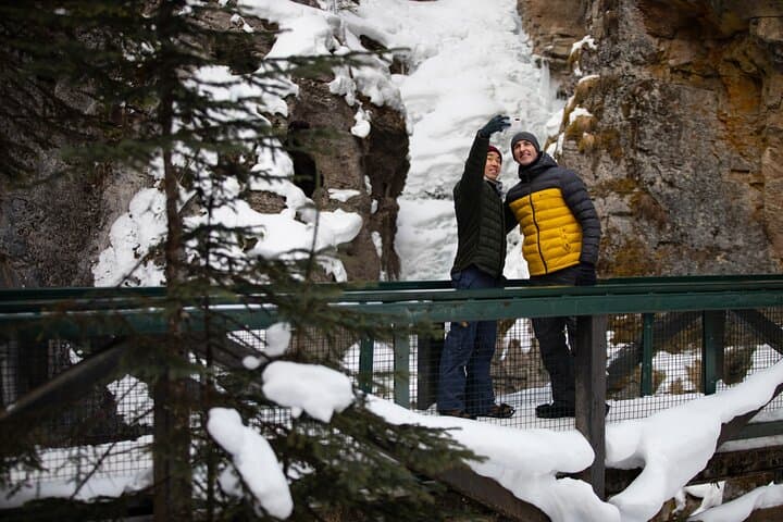 Johnston Canyon Frozen Waterfalls & Bow Valley Parkway Winter Wildlife Tour photo 4
