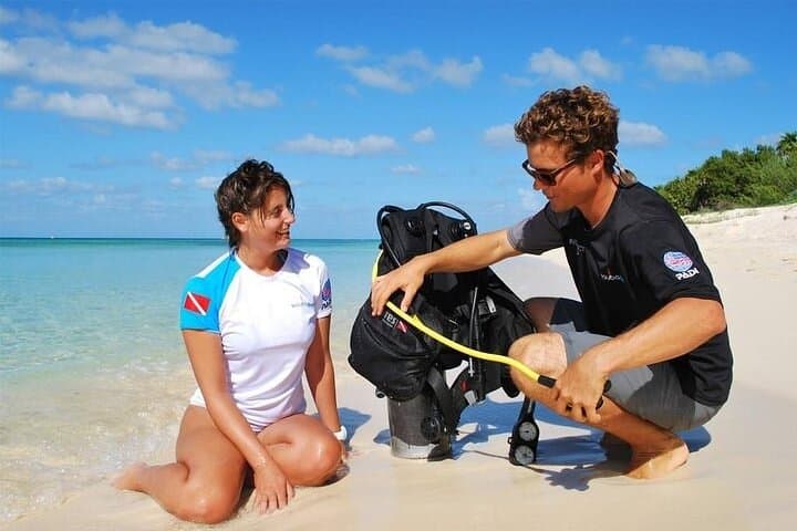 Discover Scuba Diving on Paradise Reef, Cozumel — Two Introductory Boat Dives