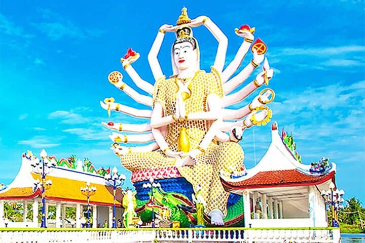 Full-Day Koh Samui Island Tour: Temples, Waterfalls & Elephant Feeding