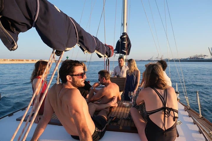 Barcelona Sailboat BBQ: Classic Ketch Coastal Cruise with Onboard Barbecue photo 4