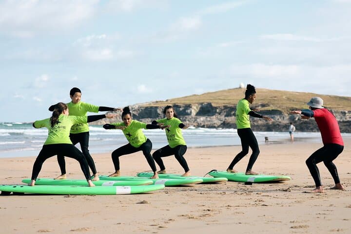 Half-Day Surf Lesson in Newquay: Beginners & Improvers at Towan Beach photo 3