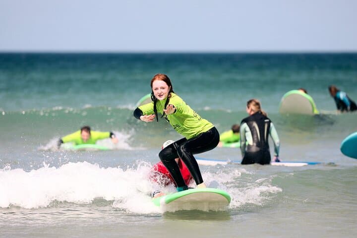 Half-Day Surf Lesson in Newquay: Beginners & Improvers at Towan Beach photo 5