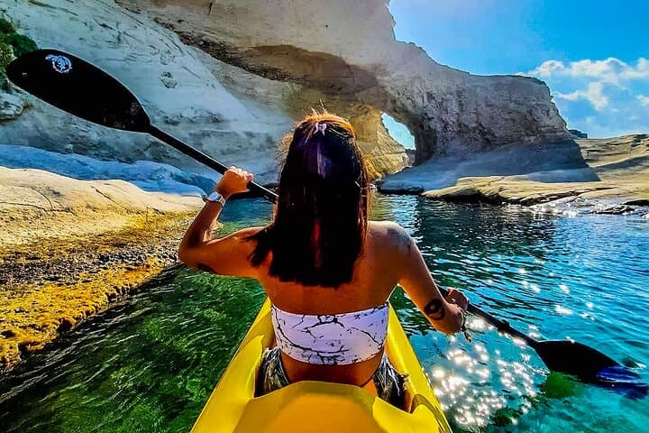 Malta Kayak Adventure: Sea Caves, St Peters Pool & Munxar Window photo 6