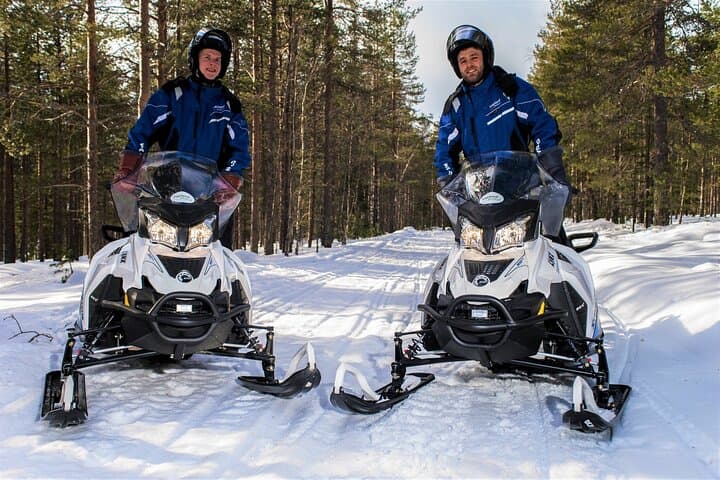 Full-Day Wilderness Snowmobiling in Inari: Backcountry Lapland Safari photo 2