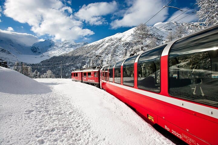 Bernina Express Day Trip from Milan: St. Moritz, Brusio Viaduct & Alpine Panorama photo 3