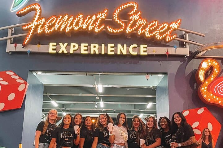 Fremont Street Bar Crawl: Nightlife Walking Tour in Downtown Las Vegas photo 1