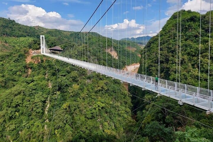 Moc Chau 2-Day Private Tour from Hanoi — Bach Long Glass Bridge & Mai Chau Valley