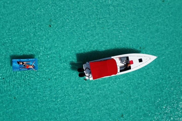 Private Speed Boat Charter in St Maarten: Snorkel Creole Rock & Nature Reserve photo 1