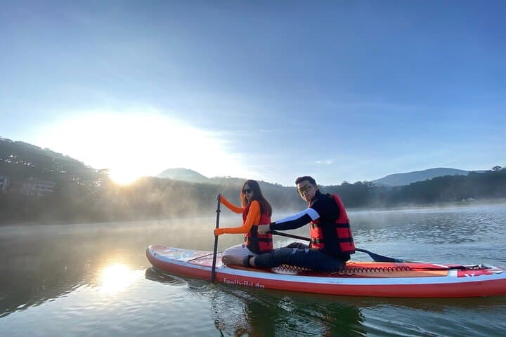 Da Lat Combo: Trekking, SUP Paddling, Camping & Canyoning at Tuyen Lam Lake photo 3