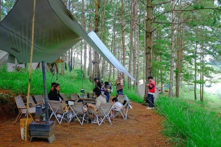 Da Lat Combo: Trekking, SUP Paddling, Camping & Canyoning at Tuyen Lam Lake photo 5