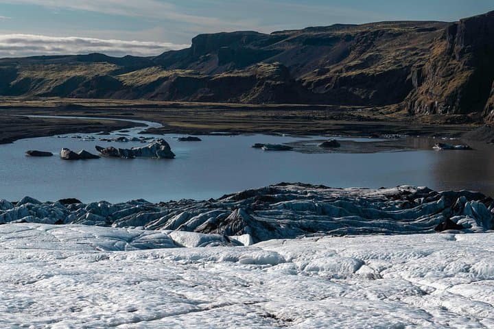 Private Glacier Hike on Sólheimajökull with South Coast Waterfalls & Black Sand Beach photo 1