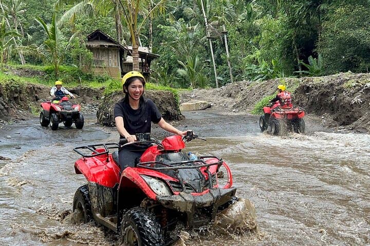 Bali Full-Day Quad Biking and Ubud River Tubing Adventure