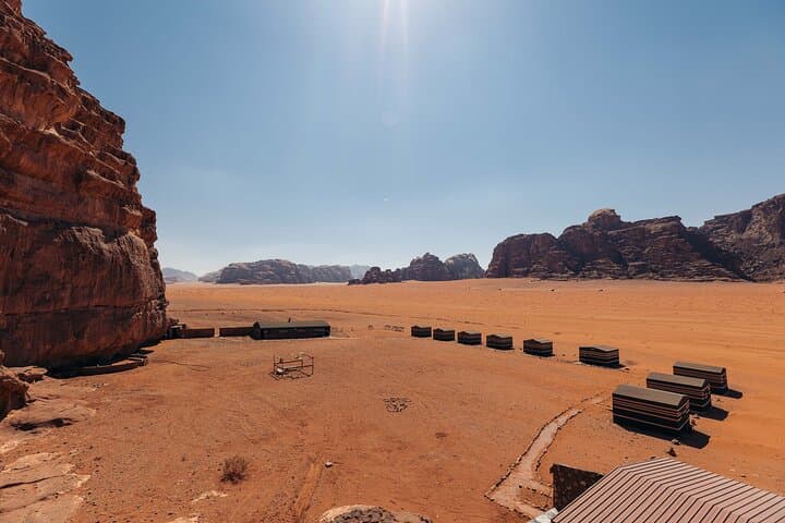 Wadi Rum Jeep, Camel & Overnight at Magic Bedouin Star — 24‑Hour Desert Adventure photo 2
