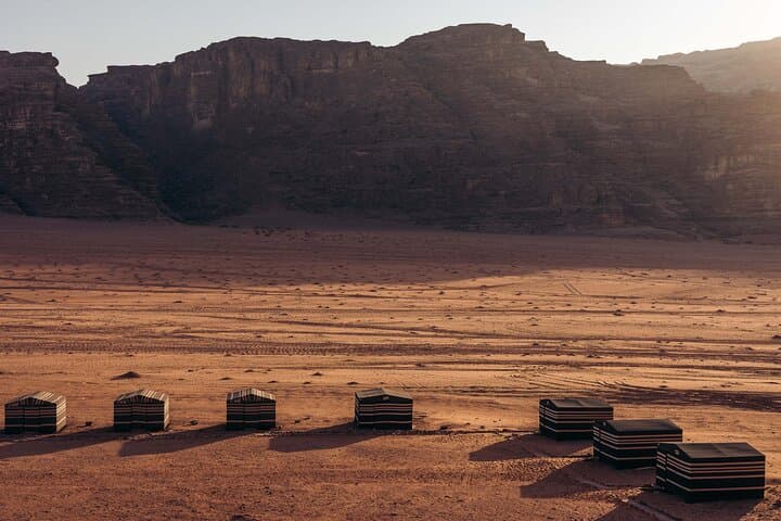 Wadi Rum: 2-Day Jeep & Burdah Rock Hike with Overnight Bedouin Camp photo 2