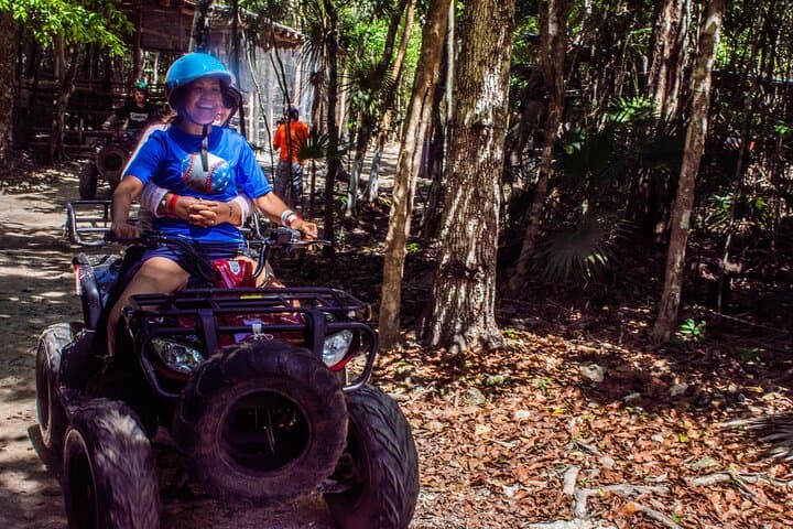 Mayan Jungle Half-Day: ATVs, Zipline, Horseback & Cenote Swim from Playa del Carmen photo 3