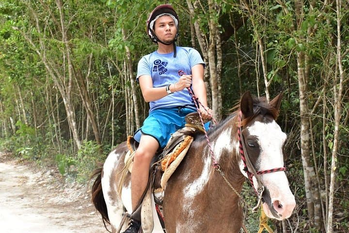 Mayan Jungle Adventure: ATVs, Ziplines, Horseback & Cenote Swim from Cancun photo 4