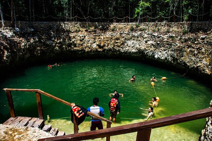 Mayan Jungle Adventure: ATV, Zipline, Horseback & Cenote Tour from Cancun photo 6