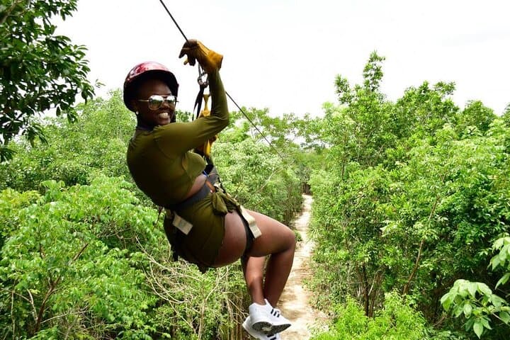 Mayan Jungle Combo: ATVs, Ziplines, Horseback & Cenote Swim from Cancun