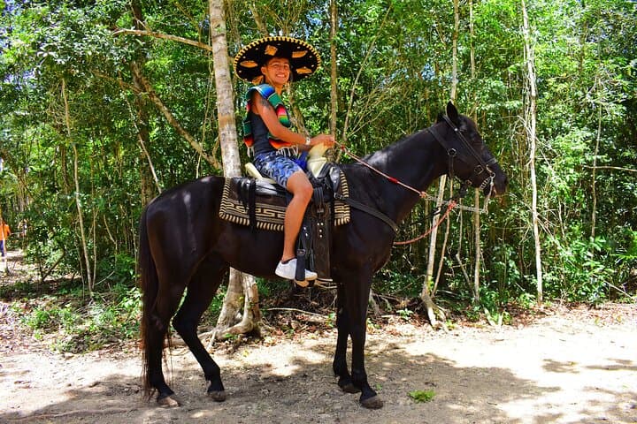 Riviera Maya Jungle Combo: ATV, Ziplines, Cenote & Horseback Adventure photo 3