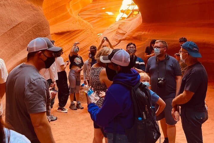 Antelope Canyon & Horseshoe Bend Day Trip from Las Vegas — Guided Upper Canyon with Lake Powell Overlook photo 2