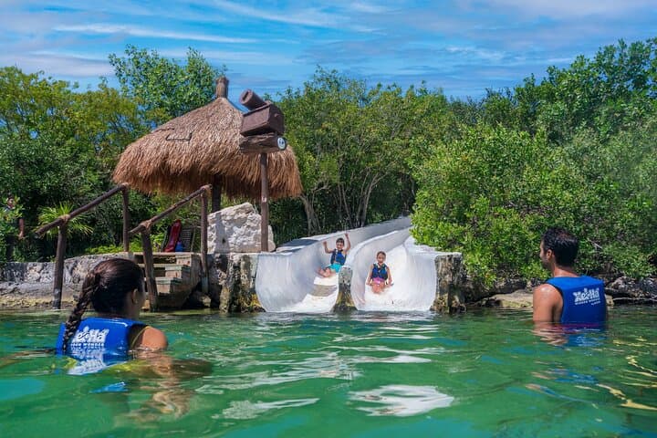 Xel-Ha All‑Inclusive Park Day: Snorkel Cenotes, Inlet & Scenic Lighthouse photo 4