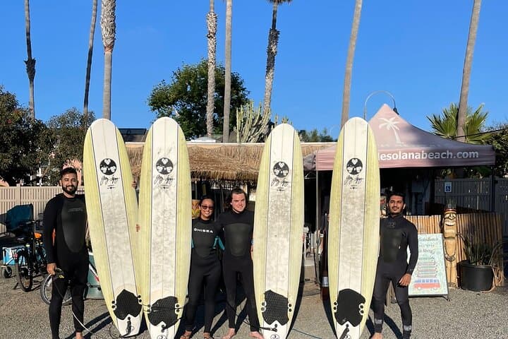All-Day Surfboard Rental at Fletcher Cove, Solana Beach — Jerry Lopez 8ft Beginners