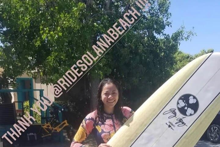 Ride Fletcher Cove: Private Surf Lesson in Solana Beach (2 hrs) photo 6
